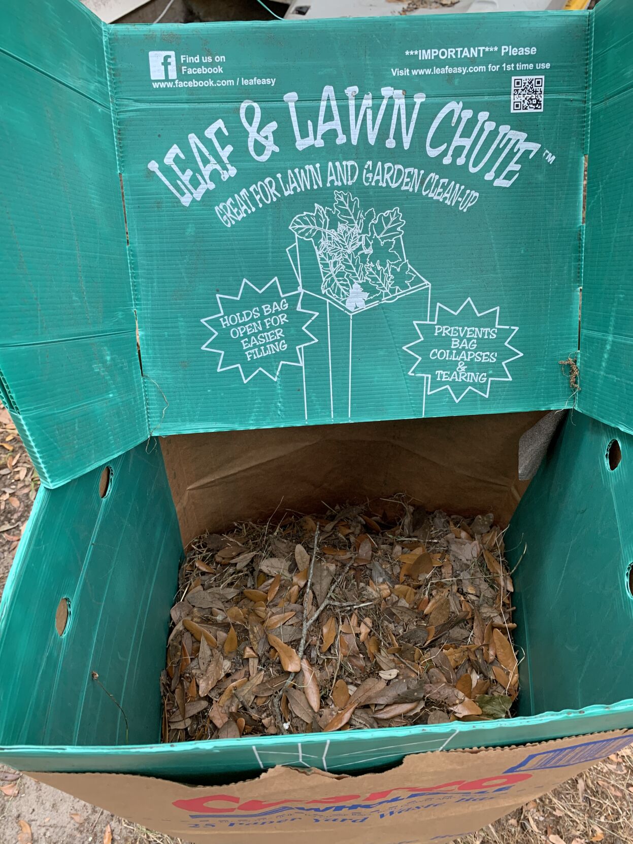 Leaf and Lawn Chute